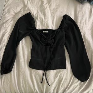 Abercrombie Going out Black long sleeve